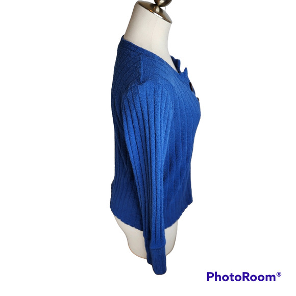 We The Free Oliver Henley Top Sailor Blue Size Medium - Picture 4 of 10